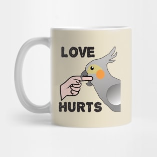 Love Hurts - Cockatiel Parrot Female Mug